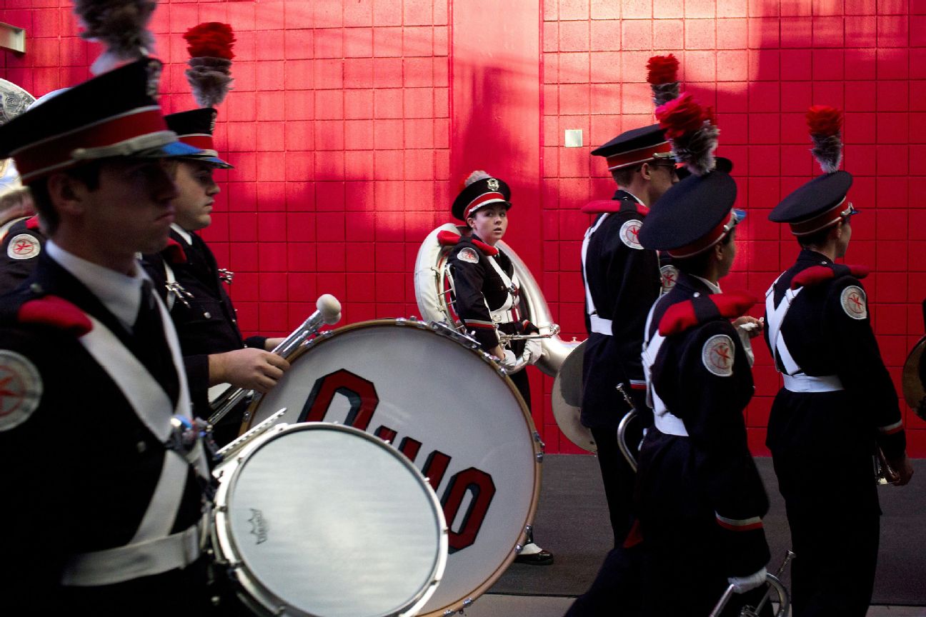 The Ohio State Marching Band's journey to the Playstation Fiesta Bowl