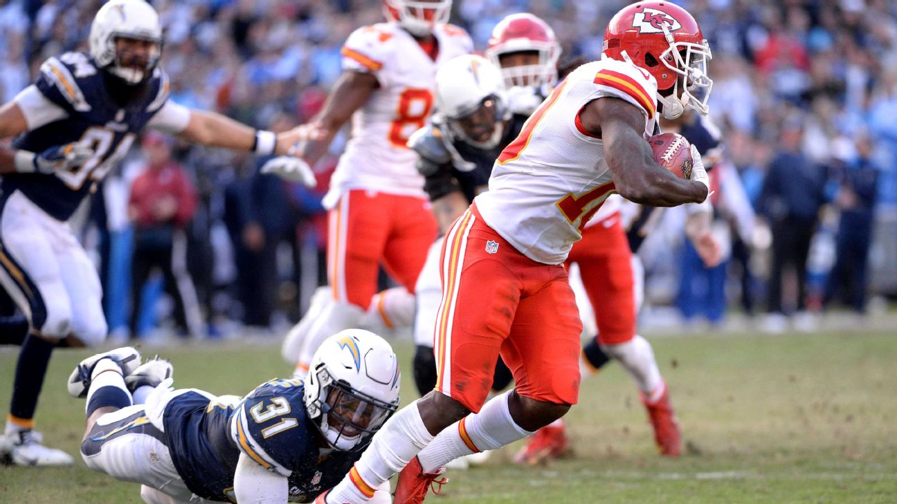 Chiefs' Tyreek Hill not interested in debate about speed