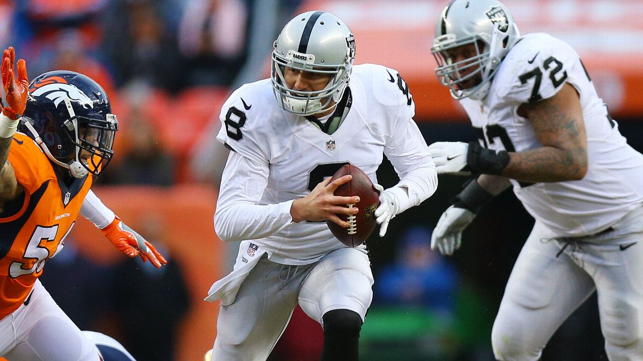 Connor Cook to make historic first start for Raiders against Texans