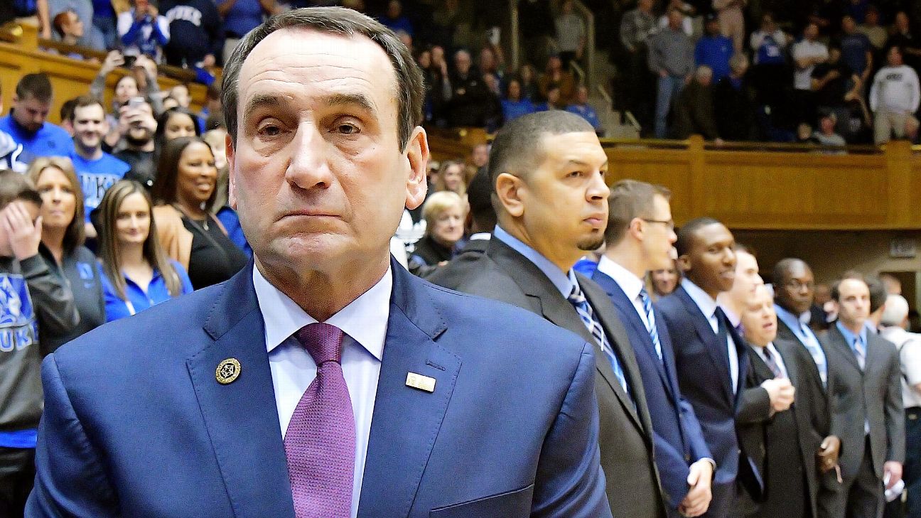 Duke Blue Devils coach Mike Krzyzewski undergoes successful back surgery