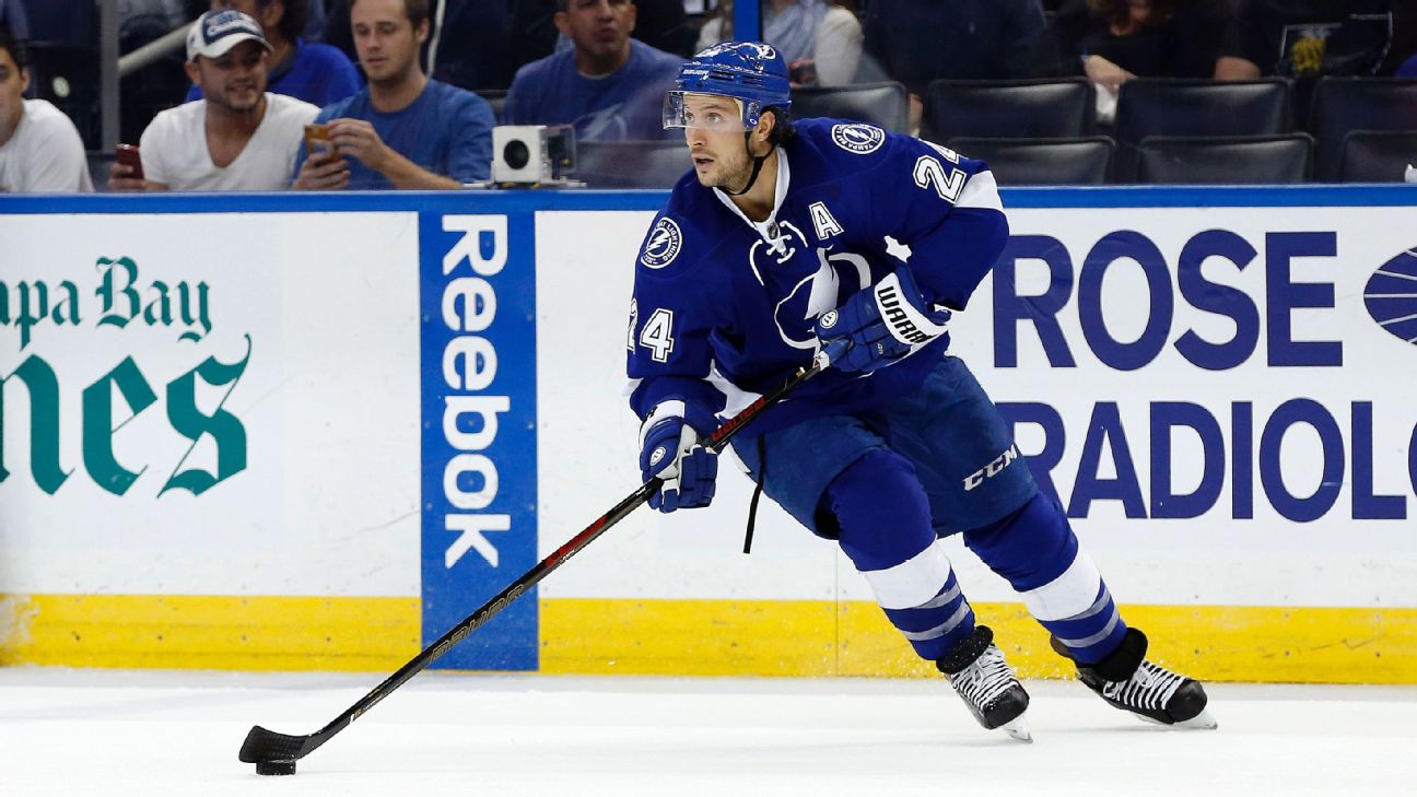 Lightning F Ryan Callahan returns to practice after appendectomy