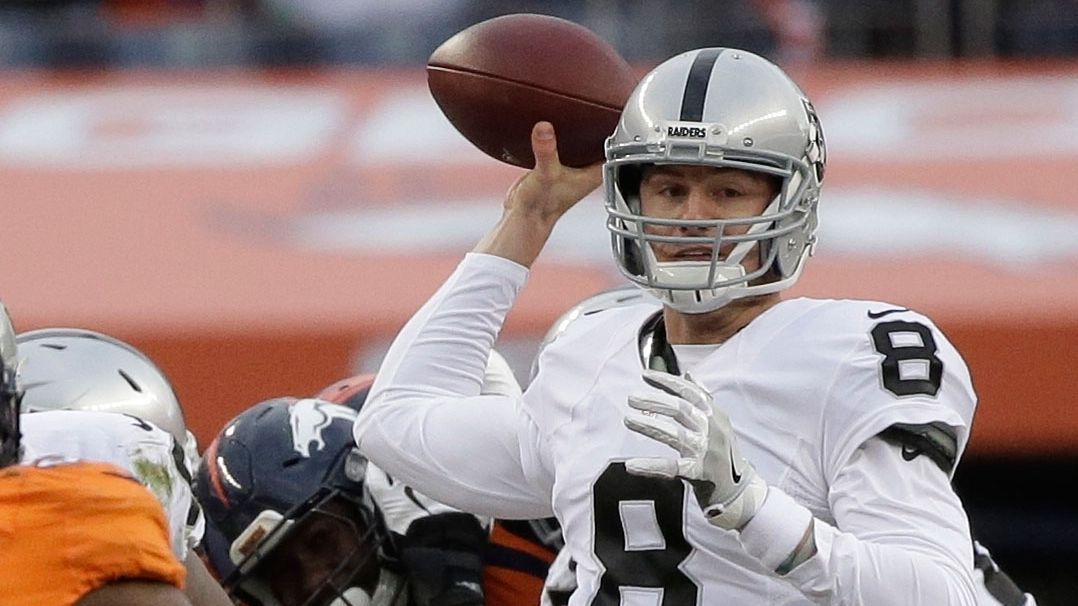 Raiders' Connor Cook to make first career start Saturday vs