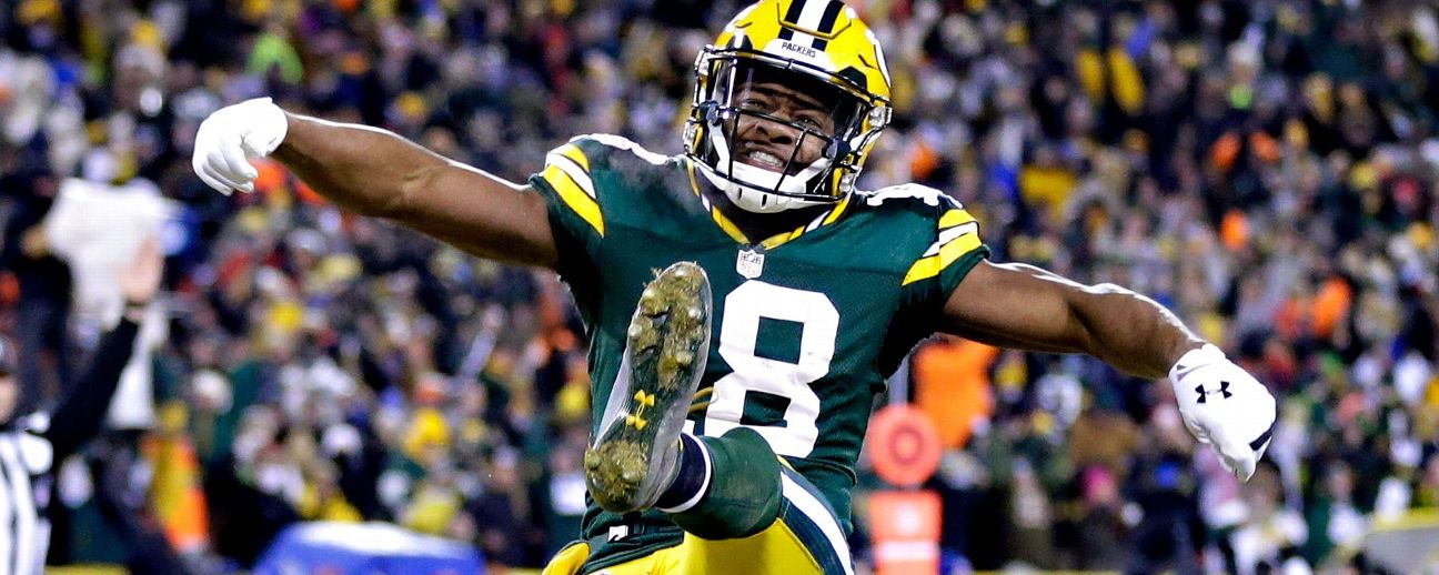 NFL wildcard round: New York Giants 13-38 Green Bay Packers – as