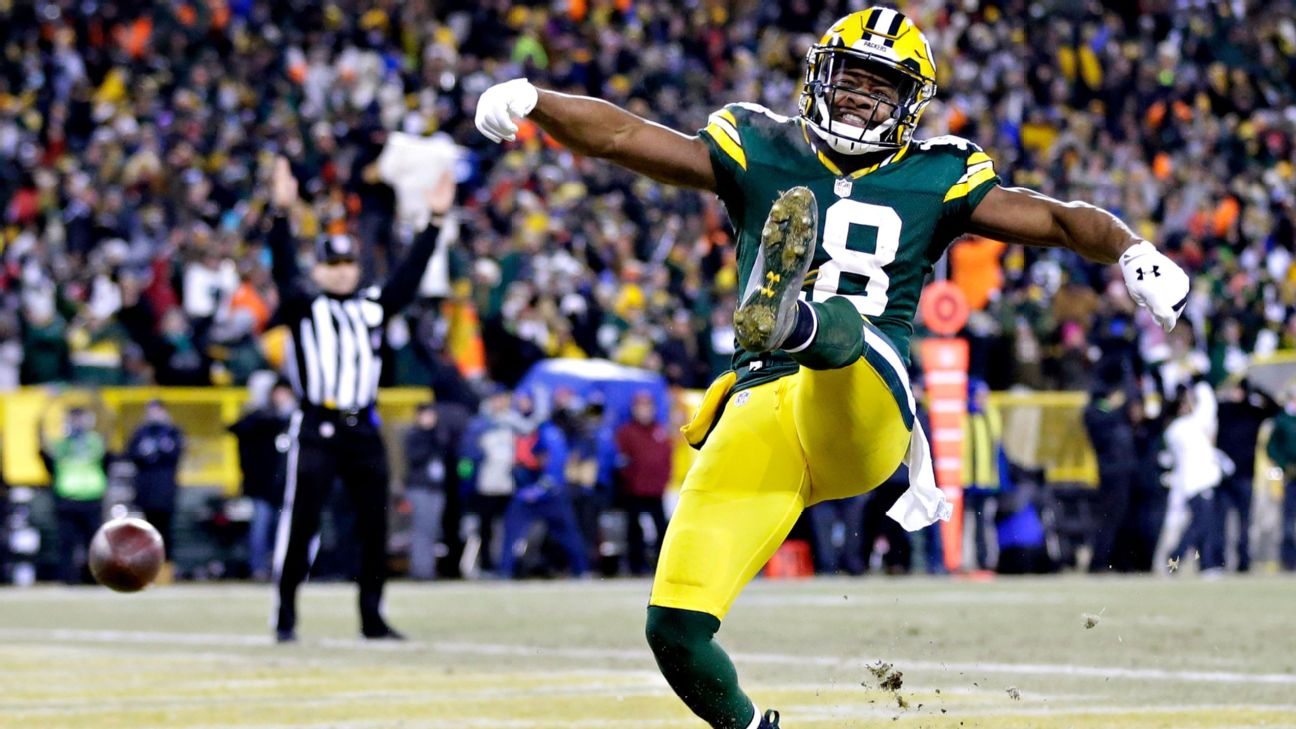 NFL wildcard round: New York Giants 13-38 Green Bay Packers – as it  happened!, NFL