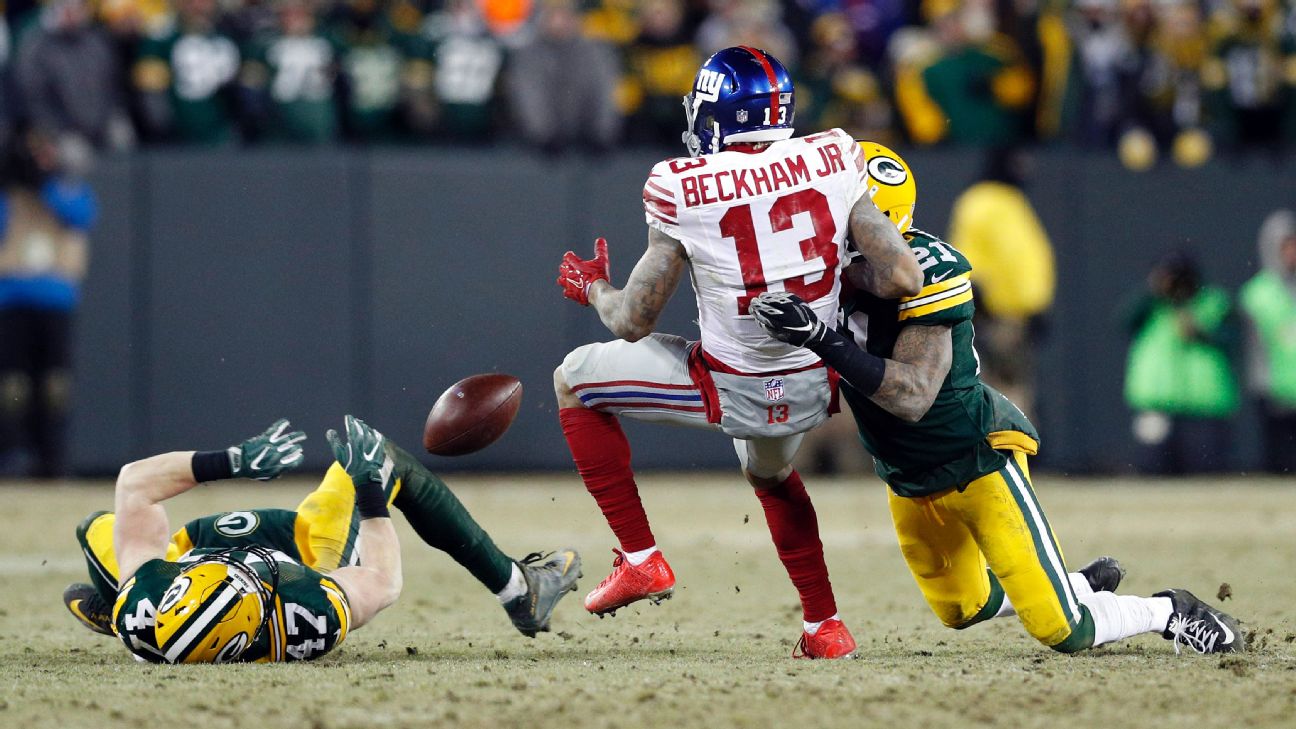 Early In 2016 Season, Giants' Odell Beckham, Jr. Leads NFL Jersey