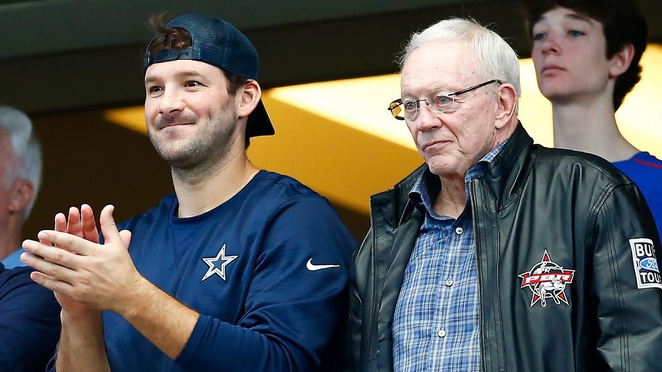 Dallas Cowboys: Tony Romo's 2017 Return the 'Intention' of Jerry Jones