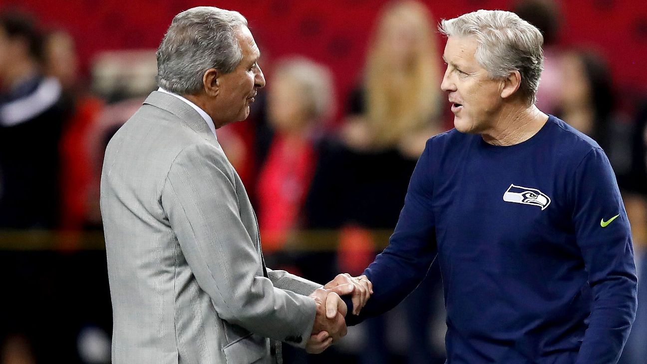 ESPN on X: Falcons owner Arthur Blank was not thrilled with one