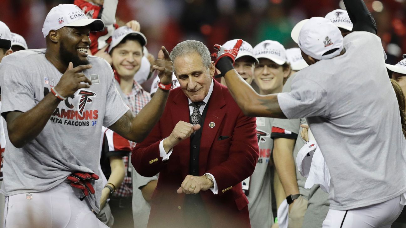 ESPN - Falcons owner Arthur Blank was not thrilled with one very specific  choice the Patriots made with their Super Bowl rings.