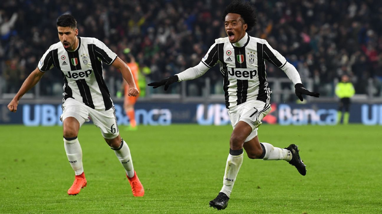 Juan Cuadrado goal in added time gives Juventus dramatic win over Fiorentina  in Serie A clash - Eurosport