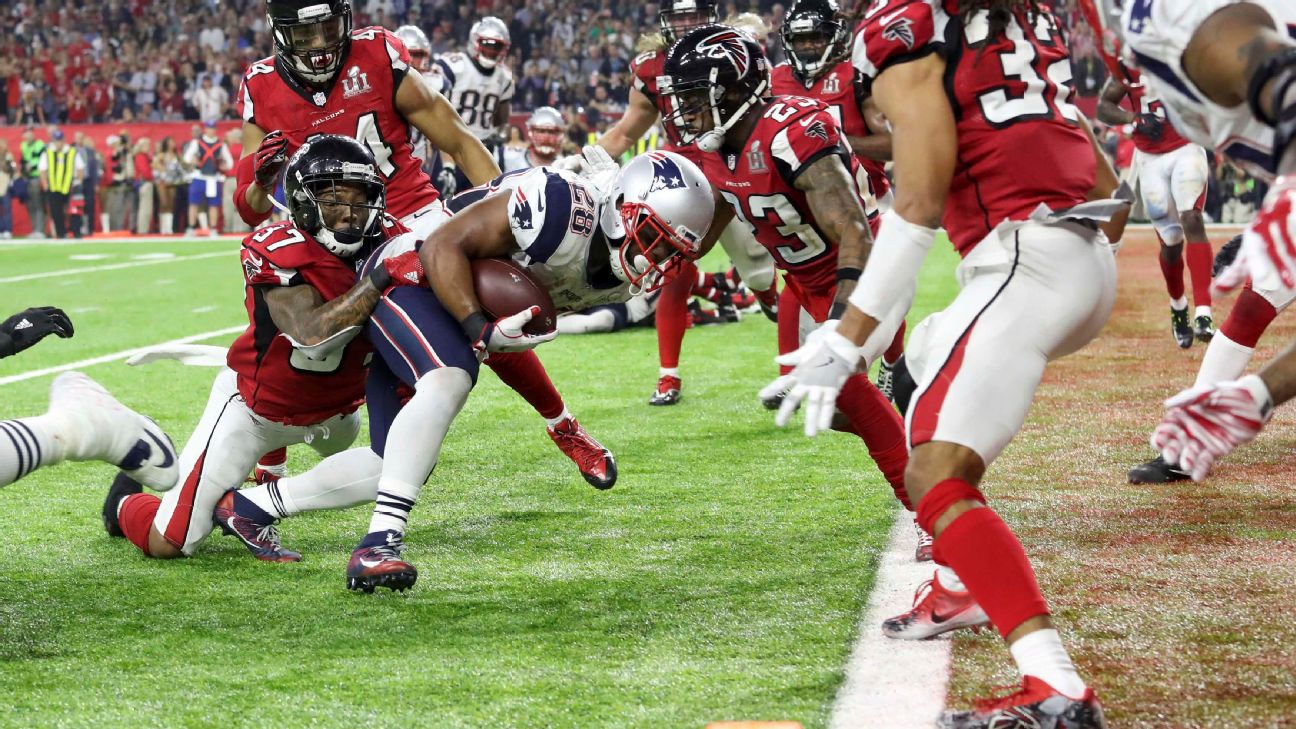 James White on his winning touchdown in Super Bowl LI: 'Nobody