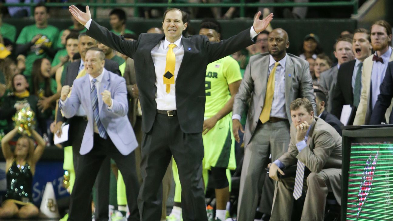 Baylor Bears basketball coach Scott Drew says he's tested positive for  COVID-19