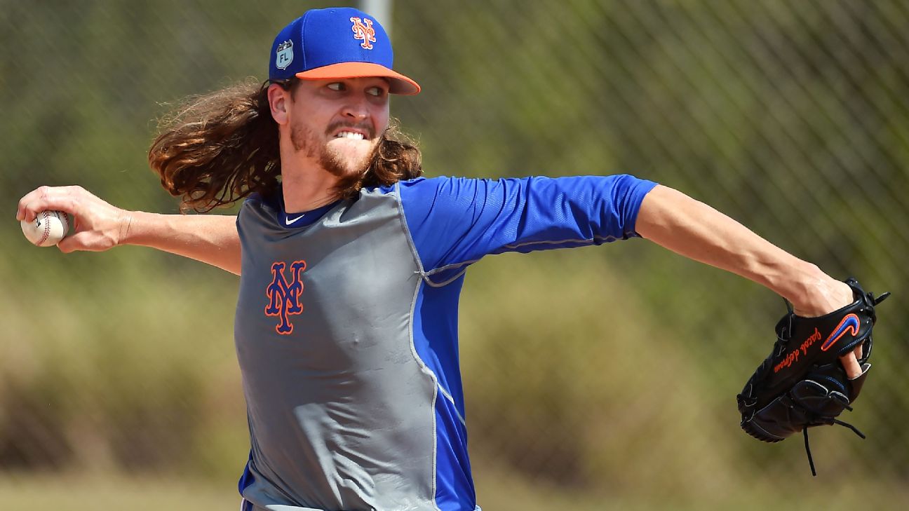 Mets shut down Jacob deGrom on 'deGrom Hair Hat' day