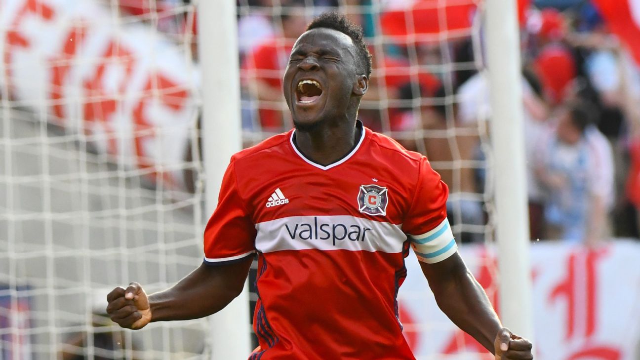 2016 US Open Cup Round 5: David Accam latest Chicago Fire player from Ghana  to win  Player of the Round