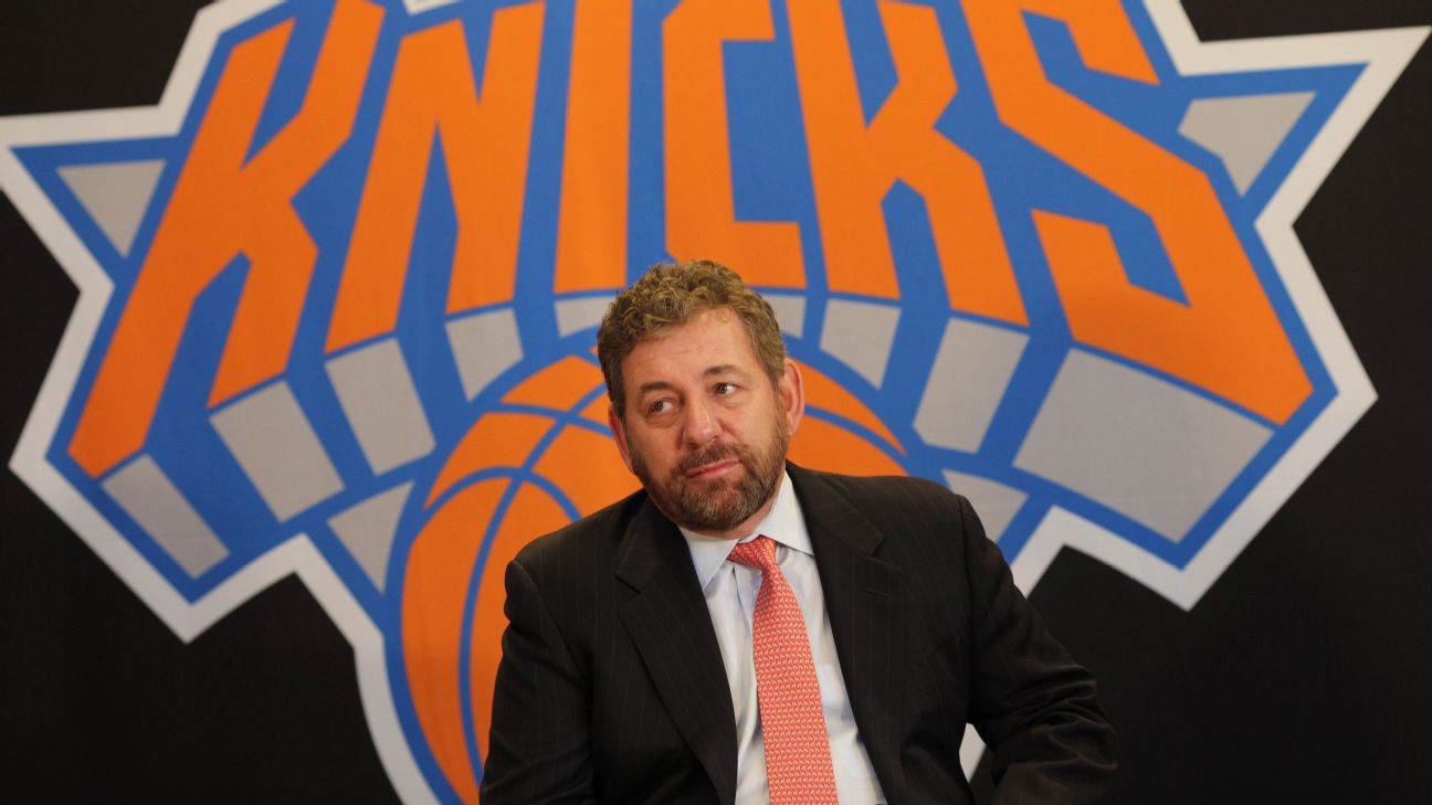 Knicks hot sale james dolan