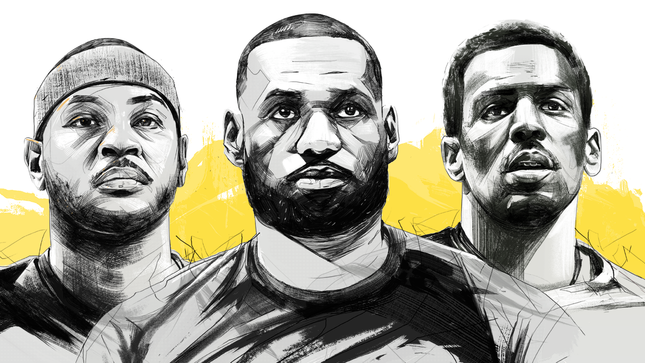 Art of the Day: Witness the Future (Kobe, Melo, LeBron