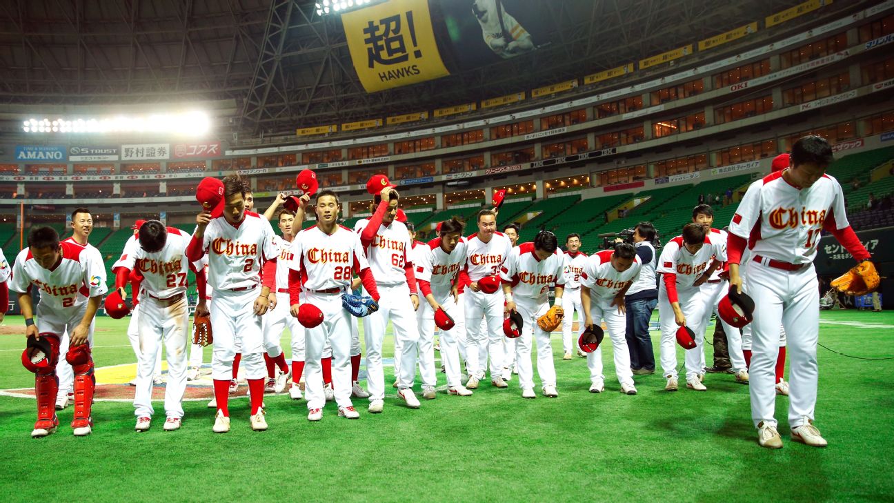 Talkin' Baseball on X: China's World Baseball Classic uniforms are flashy  (via @hanxiao10)  / X