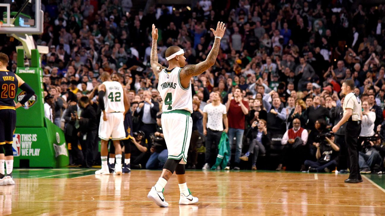 Boston Celtics' Isaiah Thomas scores 52 to continue scoring spree - ESPN -  Boston Celtics Blog- ESPN