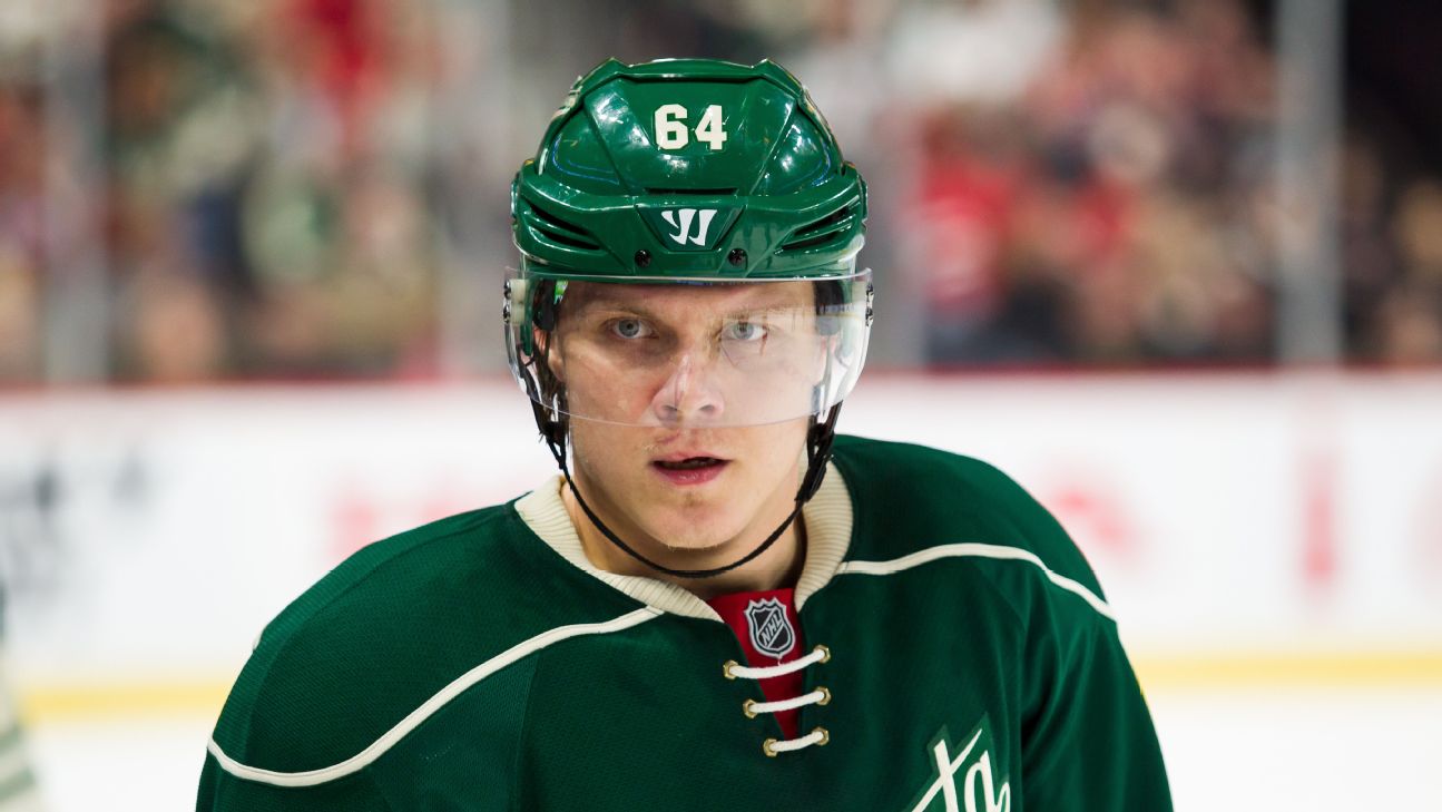 Wild's Mikael Granlund, now full-time at wing, is taking flight