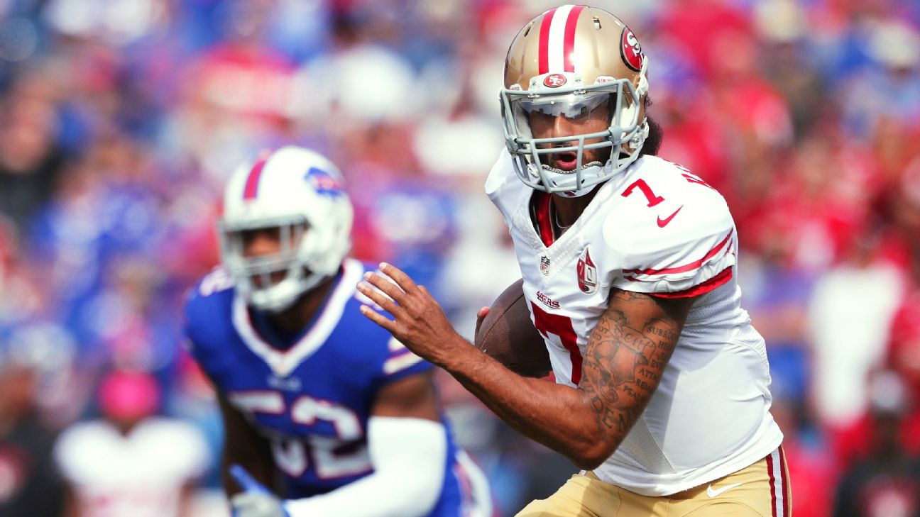 Colin Kaepernick Stats, News and Video - QB