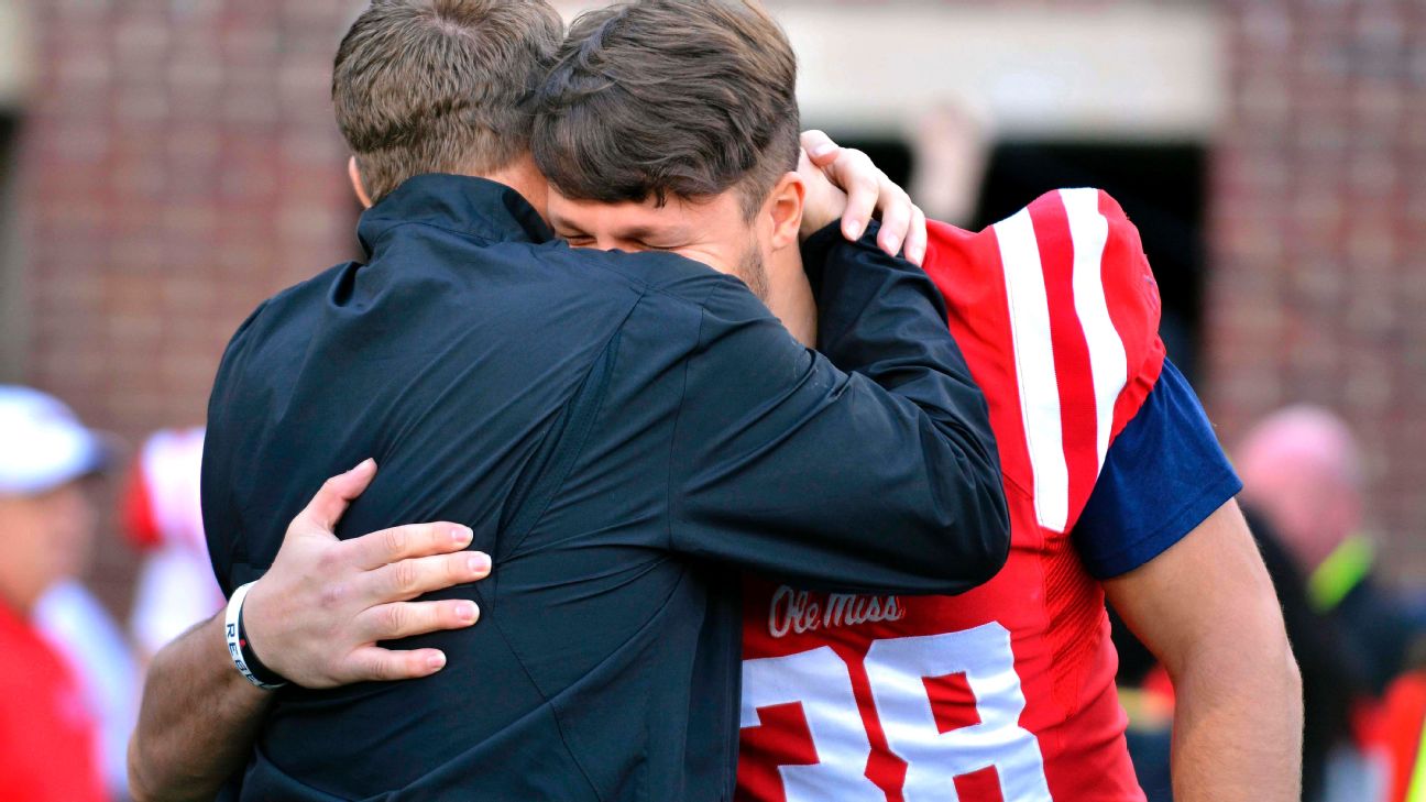 Rebel Defensive Player Youngblood Finds Honor in Wearing Chucky