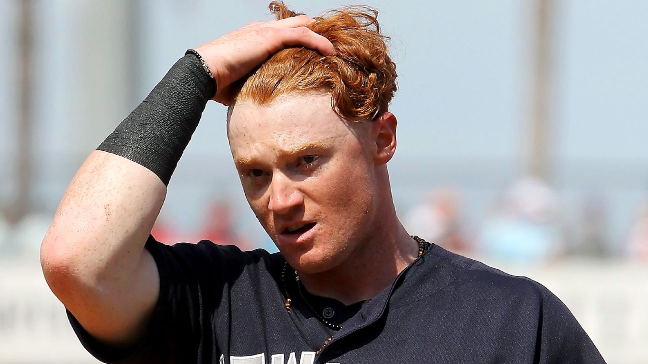 Yankees' Frazier denies asking for Mantle's No. 7