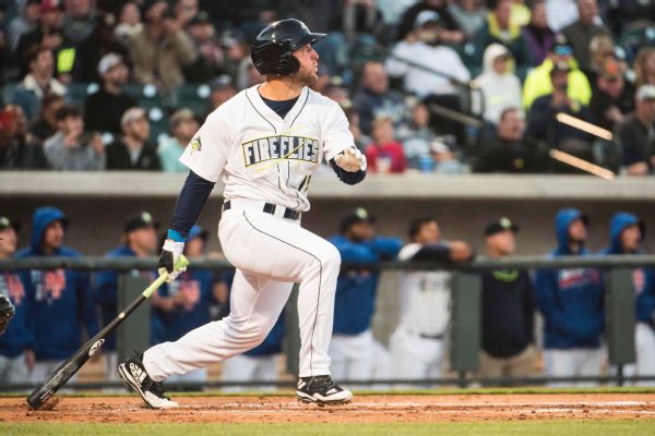 Tim Tebow is getting comfortable with minor-league Columbia Fireflies