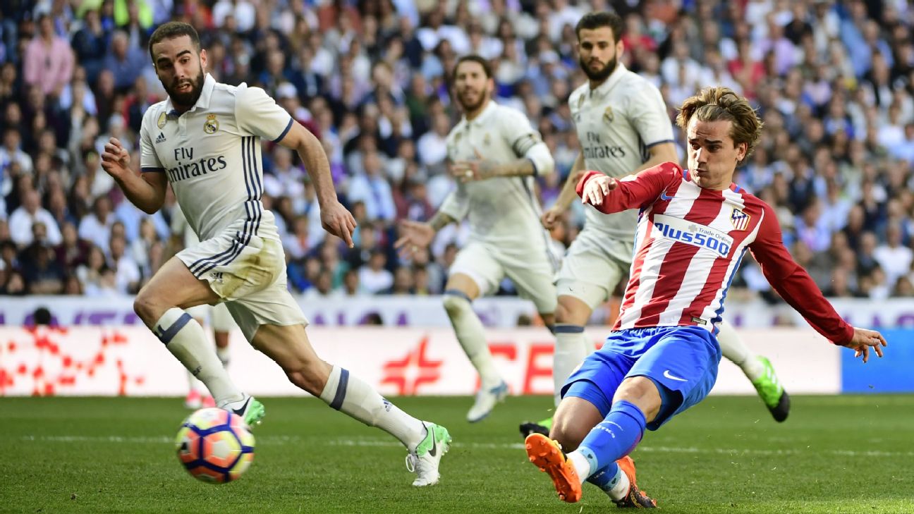 Atletico denied derby victory by late Benzema equaliser