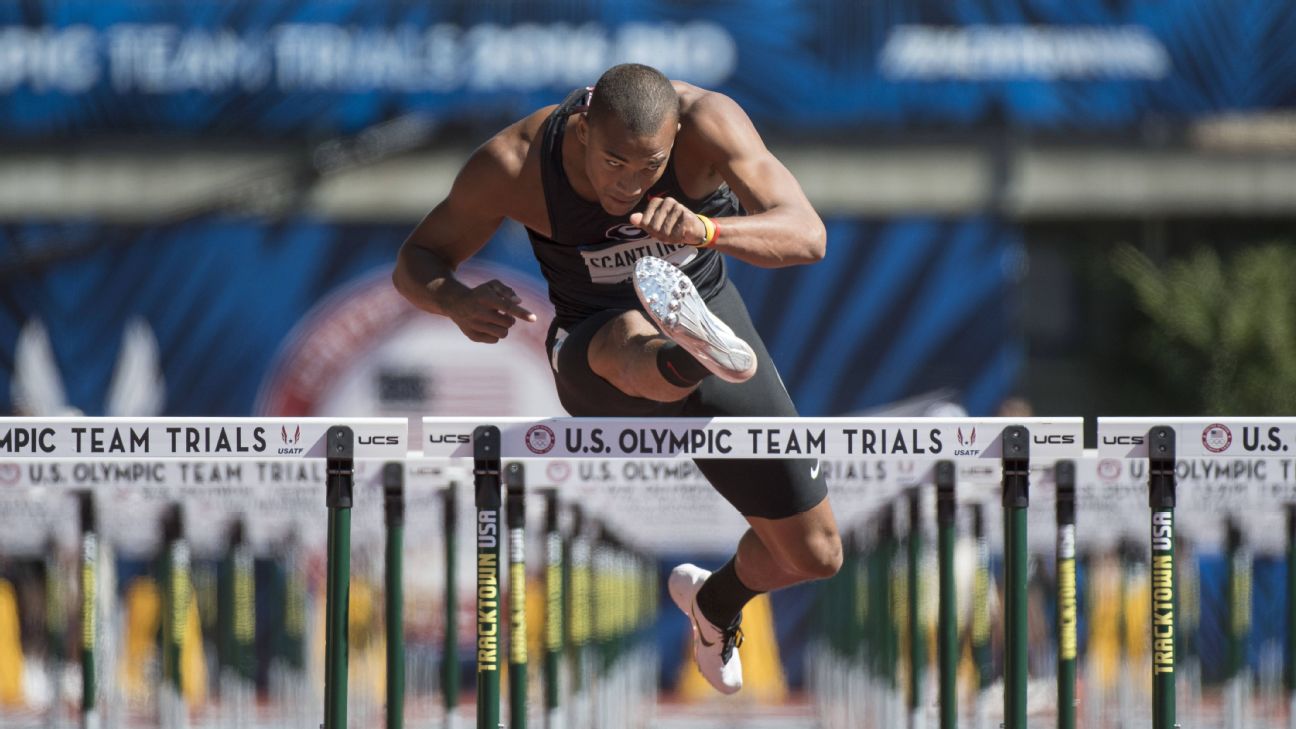 Garrett Scantling strong in Olympic Trials decathlon first day