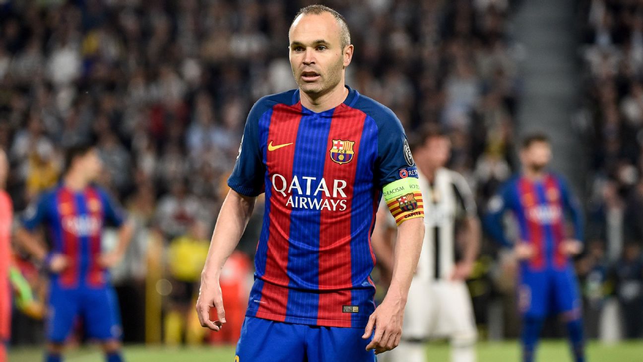 Barcelona have 'plan' to seal stunning Lionel Messi transfer in January as  legend Andres Iniesta hints at Nou Camp return for Paris Saint-Germain star