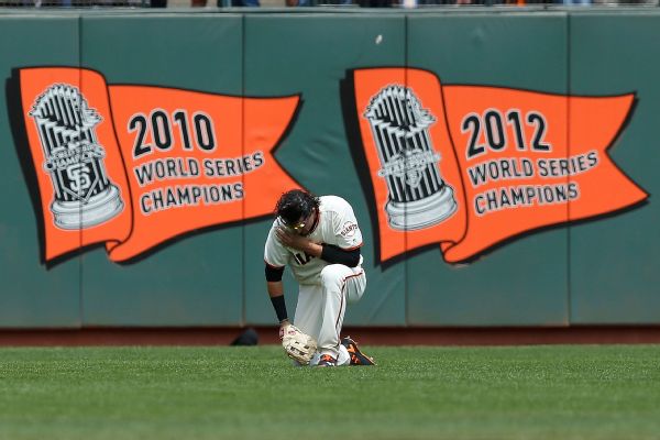 Giants place Denard Span on DL, Brandon Crawford on bereavement list