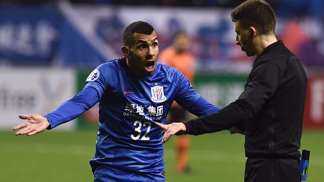 Carlos Tevez And Disneyland Trip Highlight Shanghai Shenhua Problems