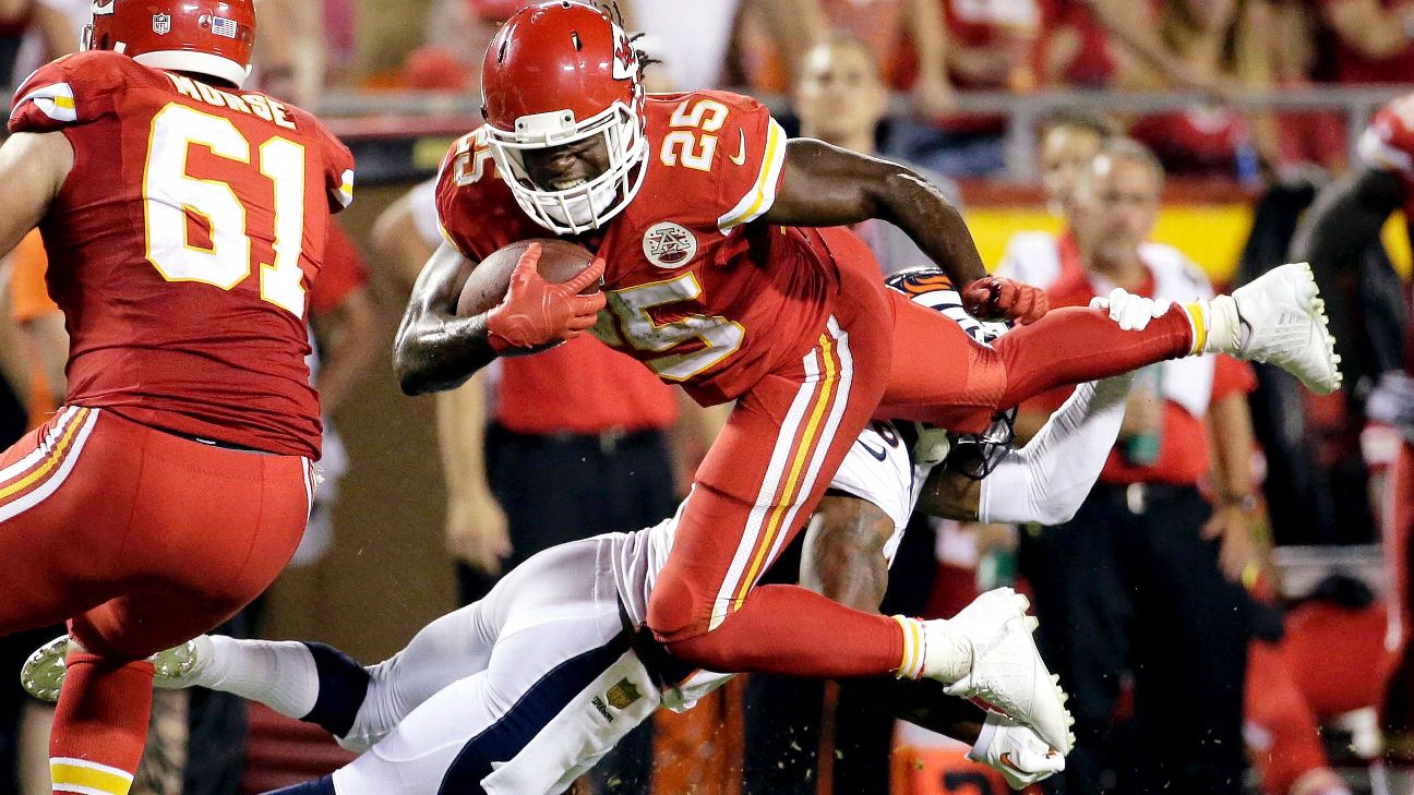 Kansas City loses Jamaal Charles for season because of ACL tear - Los  Angeles Times