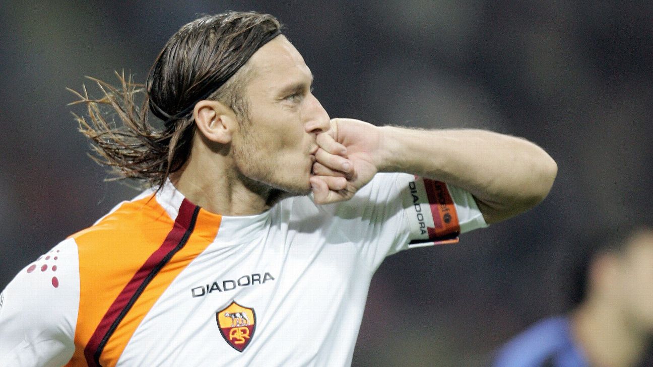 Five defining moments of Francesco Totti's illustrious career at