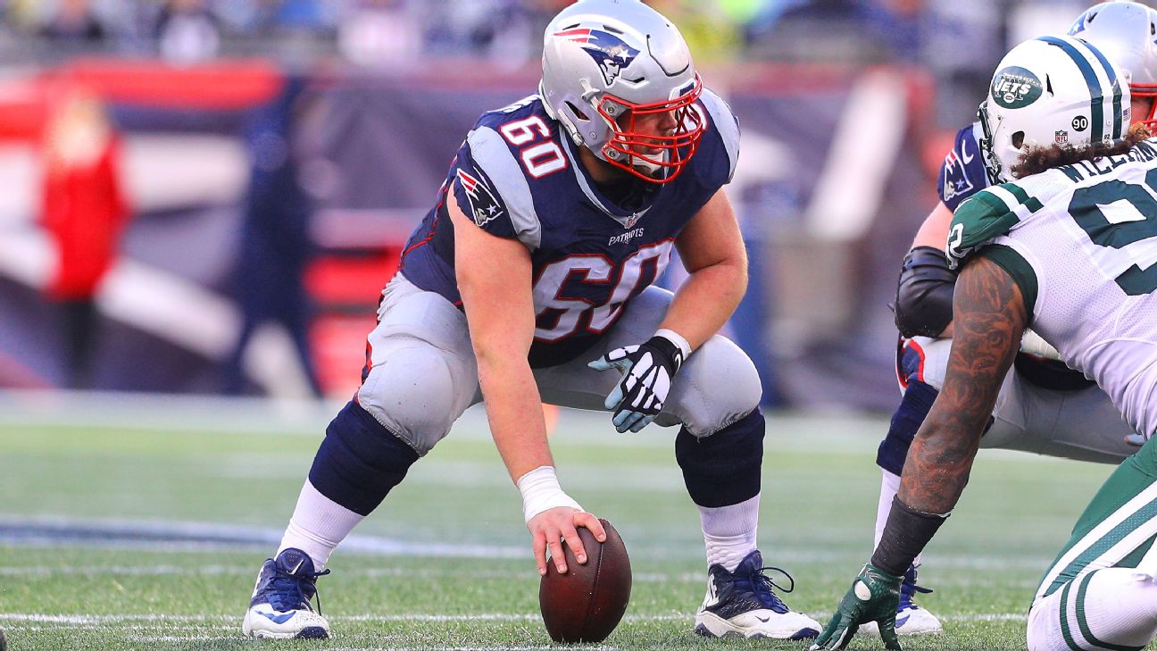 David Andrews 'ready to go' vs. Bills, Patriots center toughness