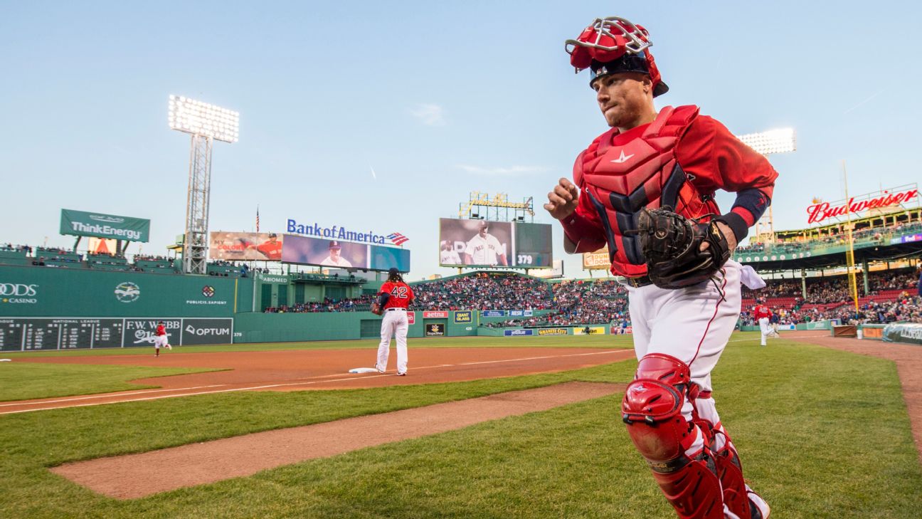 Mini Yadi? For Red Sox catcher Christian Vazquez, there's no