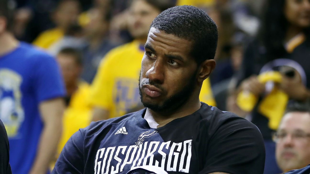 Nba Kawhi S Ailing Lamarcus Aldridge The Man