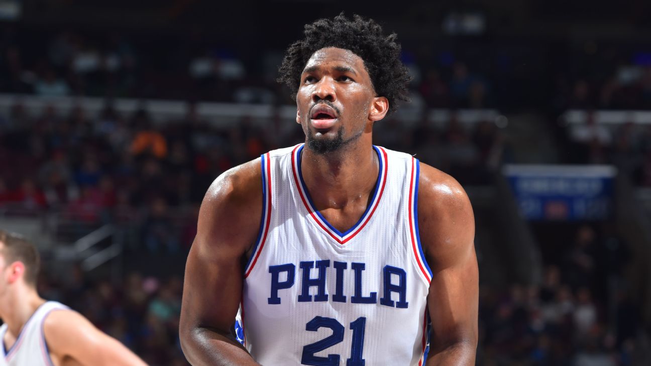 Joel Embiid Of Philadelphia 76ers Accepts Max Rookie Scale
