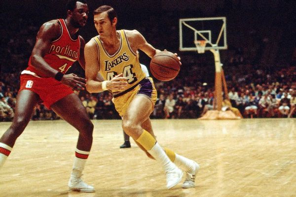 Jerry West's legendary NBA career, by the stats
