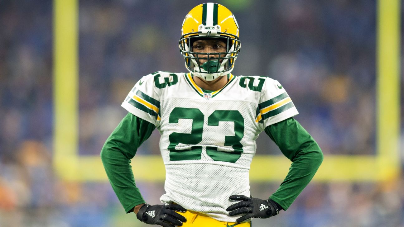 Damarious Randall of Green Bay Packers undergoes surgery on groin injury -  ESPN