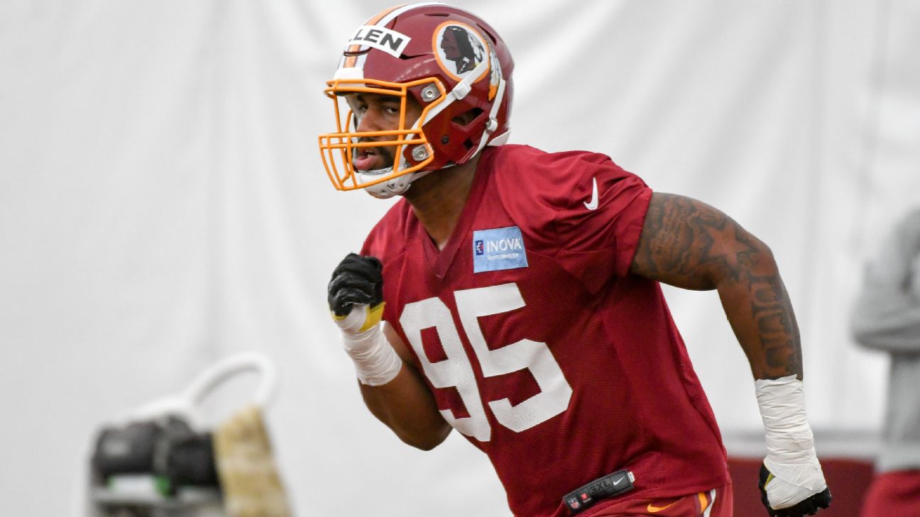 Redskins' Jonathan Allen showed 1st-round status at rookie minicamp