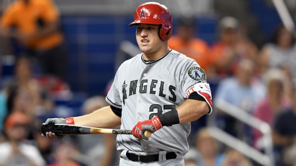 Los Angeles Angels star Mike Trout doesn't have timetable for return - ESPN