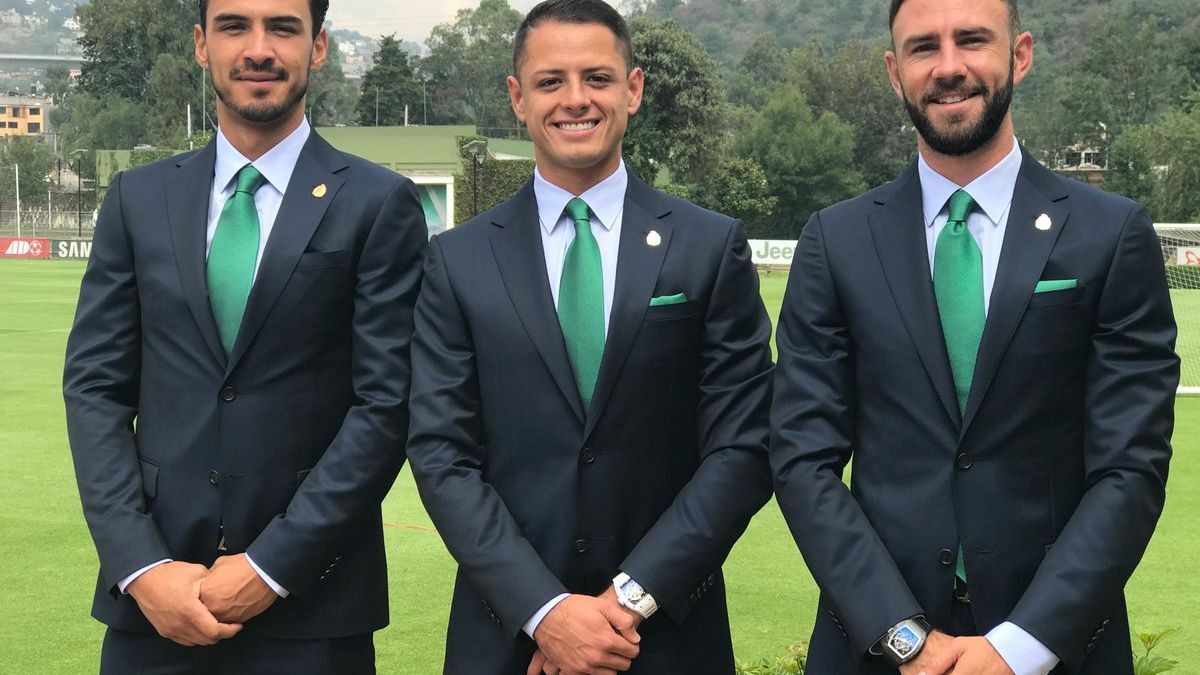 Chicharito y Lay n presumen reloj millonario con el Tri ESPN