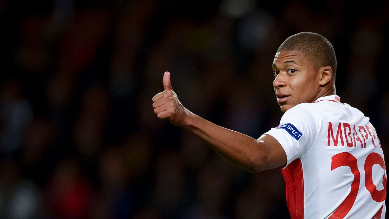 Paris Saint-Germain sign 'great talent' Kylian Mbappé on initial