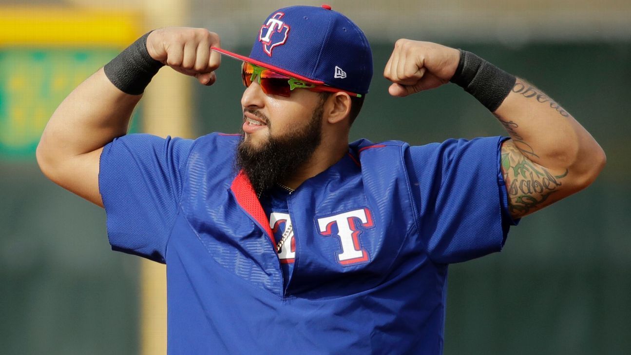 Presentando a 'Los Dodgers', vestidos de azul de pies a cabeza