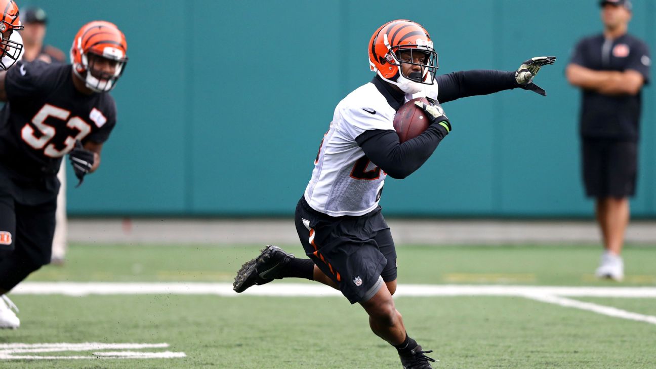 Cincinnati Bengals RB Joe Mixon drops 12 pounds 