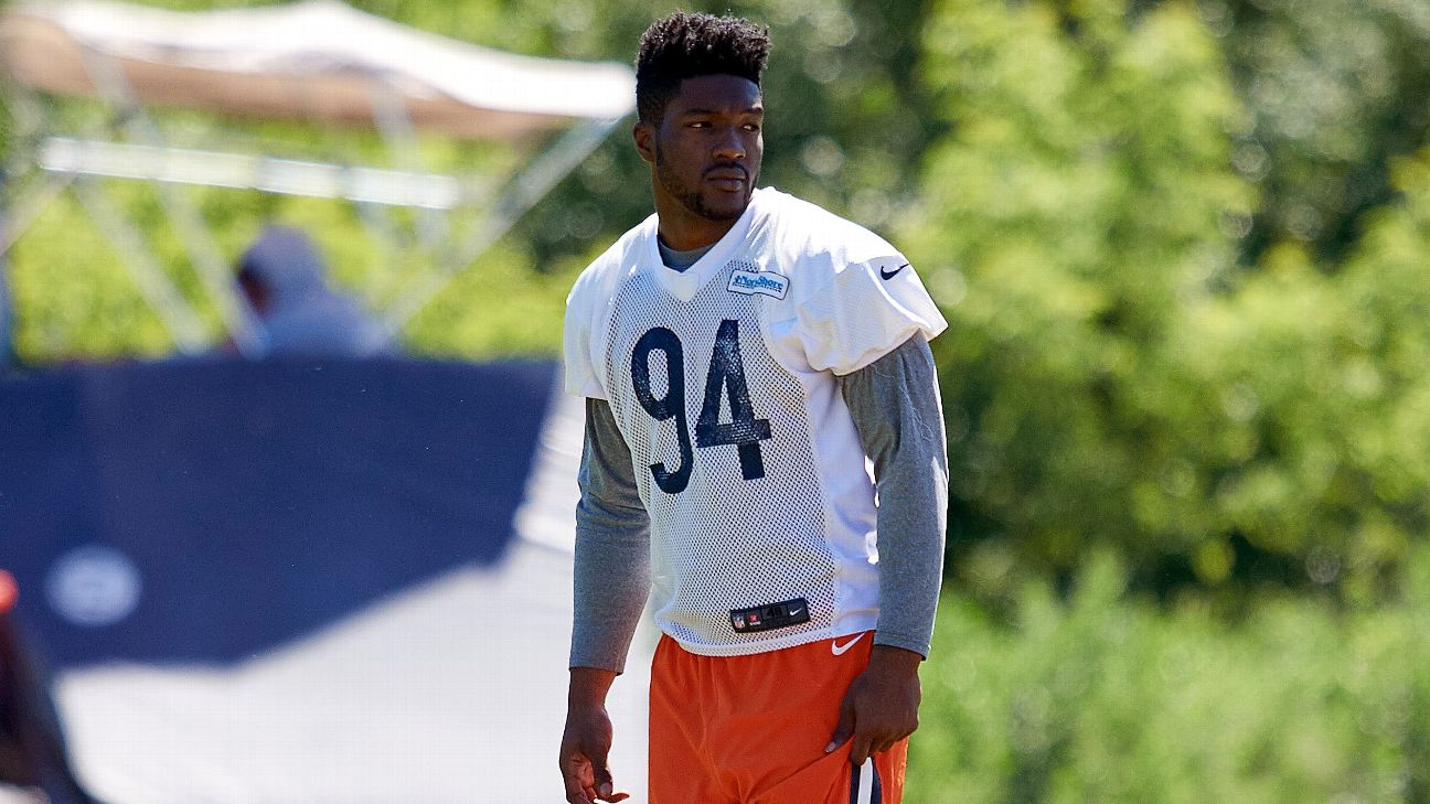 Leonard Floyd of Chicago Bears suffers 2nd concussion of season - ESPN