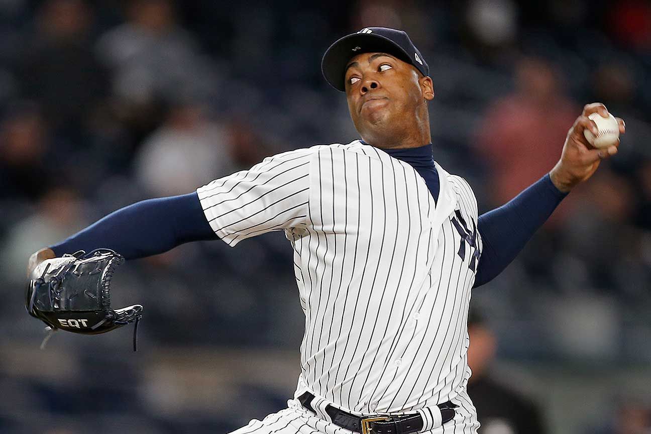 For Yankees' closer Aroldis Chapman, MLB return about family - ESPN -  Yankees Blog- ESPN