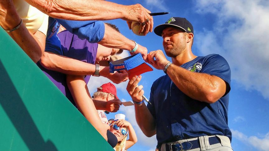 Tim Tebow promoted to Mets' Class A affiliate in St. Lucie