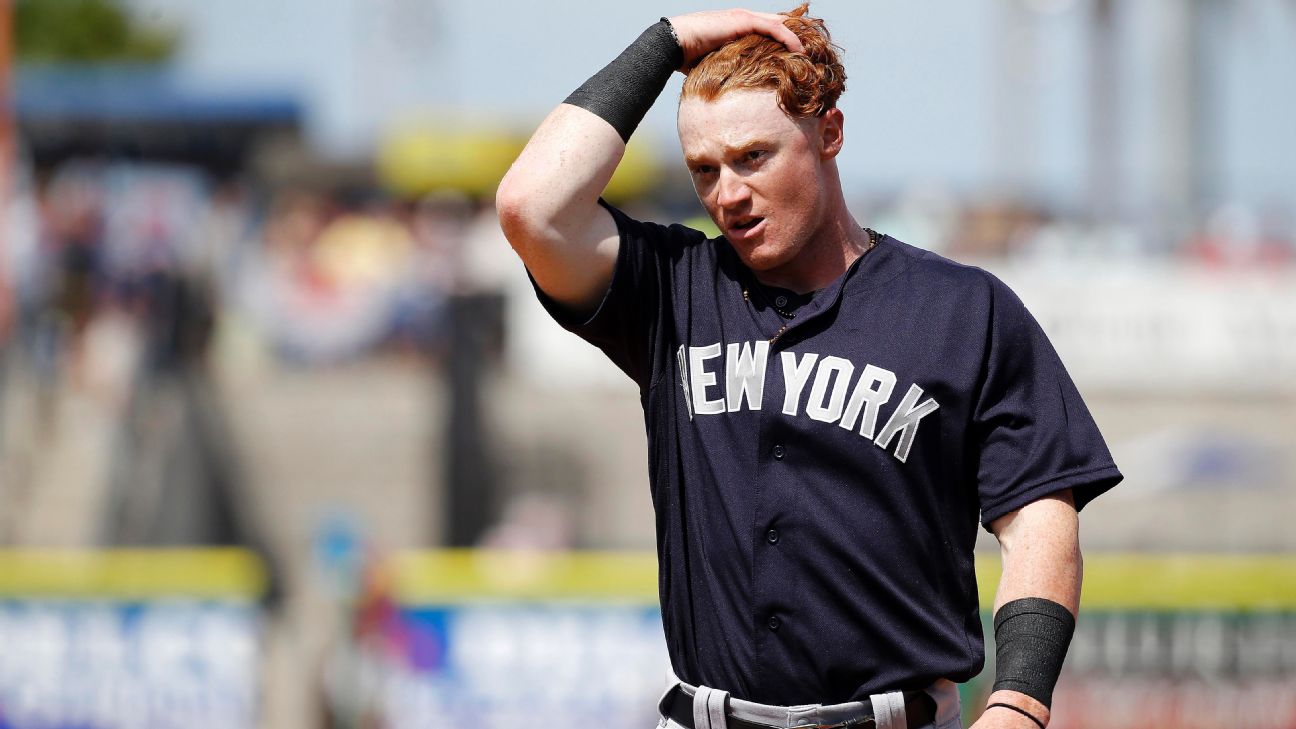 Back in the fold? Yankees' Clint Frazier already prepping for shot at  spring redemption