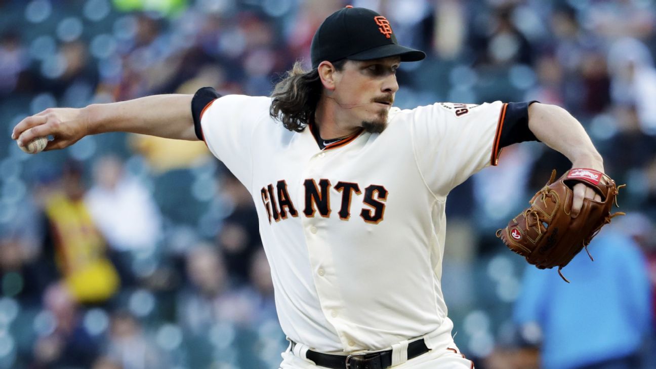 Giants to sign starter Jeff Samardzija